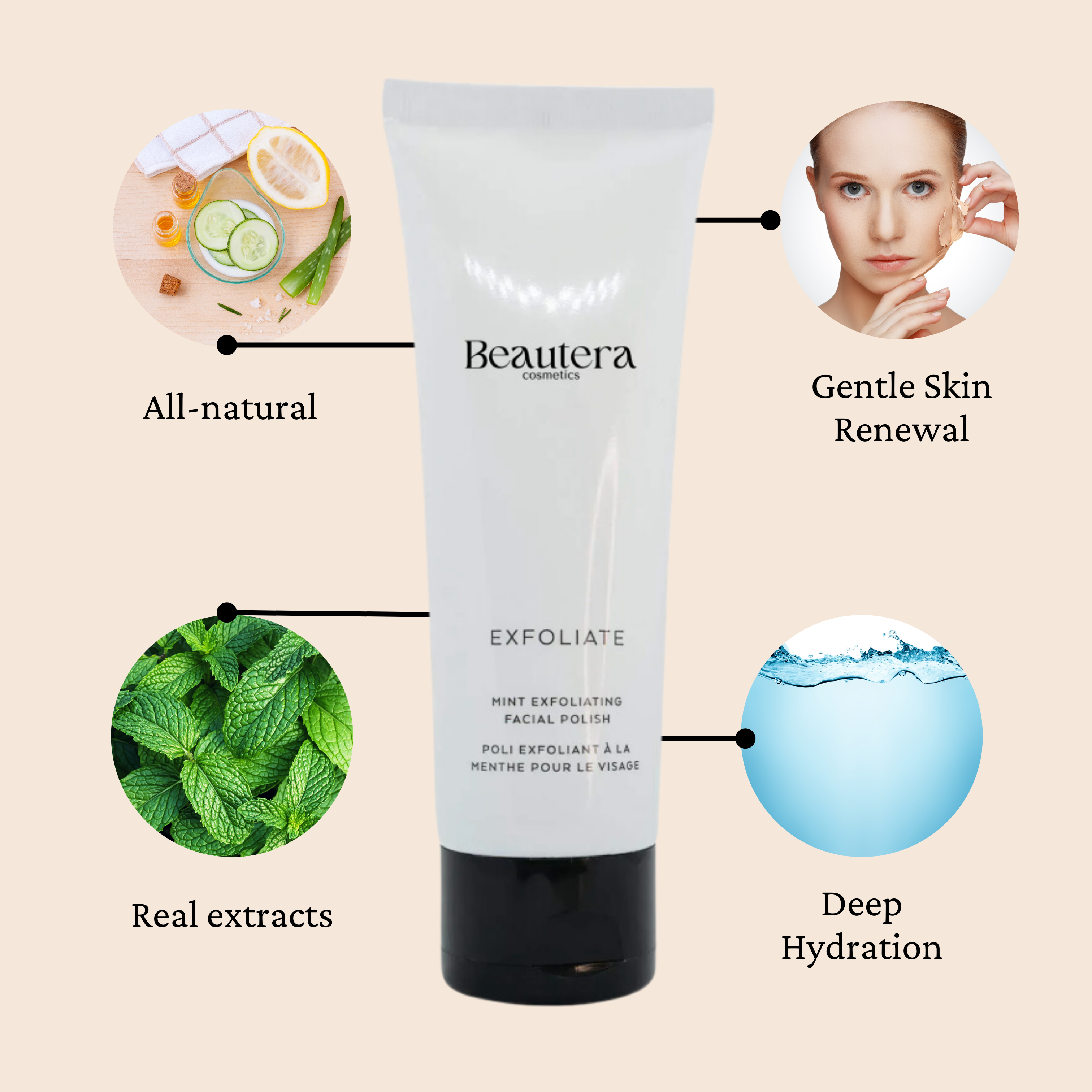 Mint Exfoliating Facial Polish